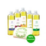 Pachet Best 1 Ulei Plante Yamuna, 1 L si prosop Yamuna