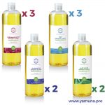 OFERTA START UP - Ulei STRUGURI-Ulei LAVANDA-Ulei YOGI-Ulei ALOE - PLANTE- Yamuna - 1.000 ML