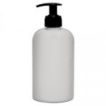 Recipient Alb mat - 500 ml cu Pompita