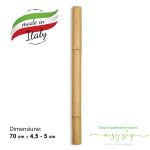 Bat din bambus pentru masaj MARE 70 cm (4-4,5 cm grosime), natur (Italia)