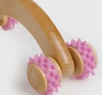 Rolă de masaj pentru relaxare și eliberare a stresului - Roller Masaj Corp ROZ - imagine 2