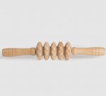 Rolă de masaj din lemn realizată manual pentru maderoterapie 30 cm - 5 Role - imagine 2