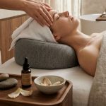 Perna Cap/Față Ergonomică pentru Masă de Masaj – Accesoriu Profesional Masaj & SPA - imagine 2
